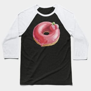 Cherry Donut Painting (no background) Baseball T-Shirt